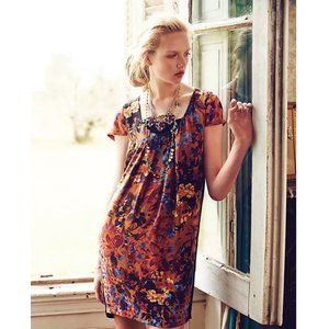 Maeve Pintura Silk Shift Dress